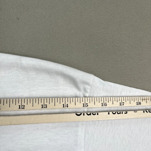 Vintage Yo-Yo Toys T-Shirt Adult Small White Exhibit Collection Made in USA 90s - Picture 10 of 10